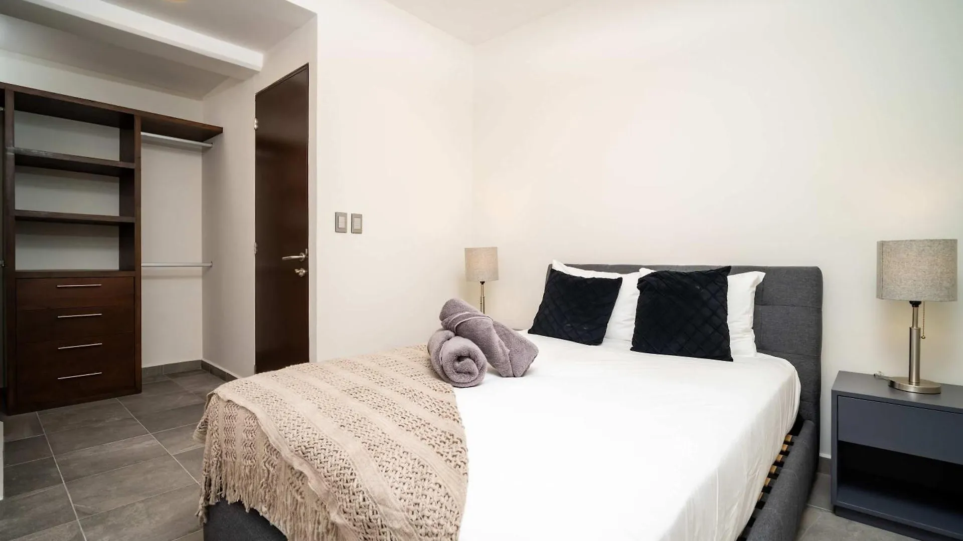 Apartamento Amplio Y Acogedor Con Design Moderno Cancún México